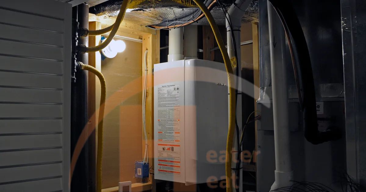 Electric Water Heater Clearance